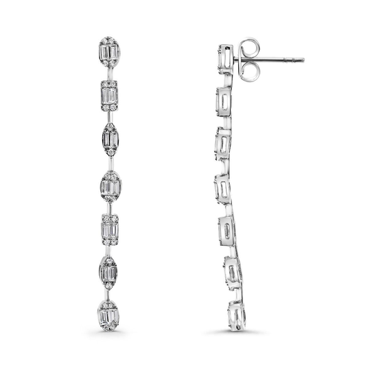 Aretes Baguette Diamond