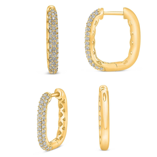 Arete Square Hoop