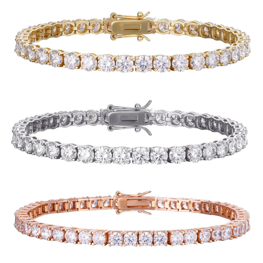 Brazalete Tennis de Moisanita