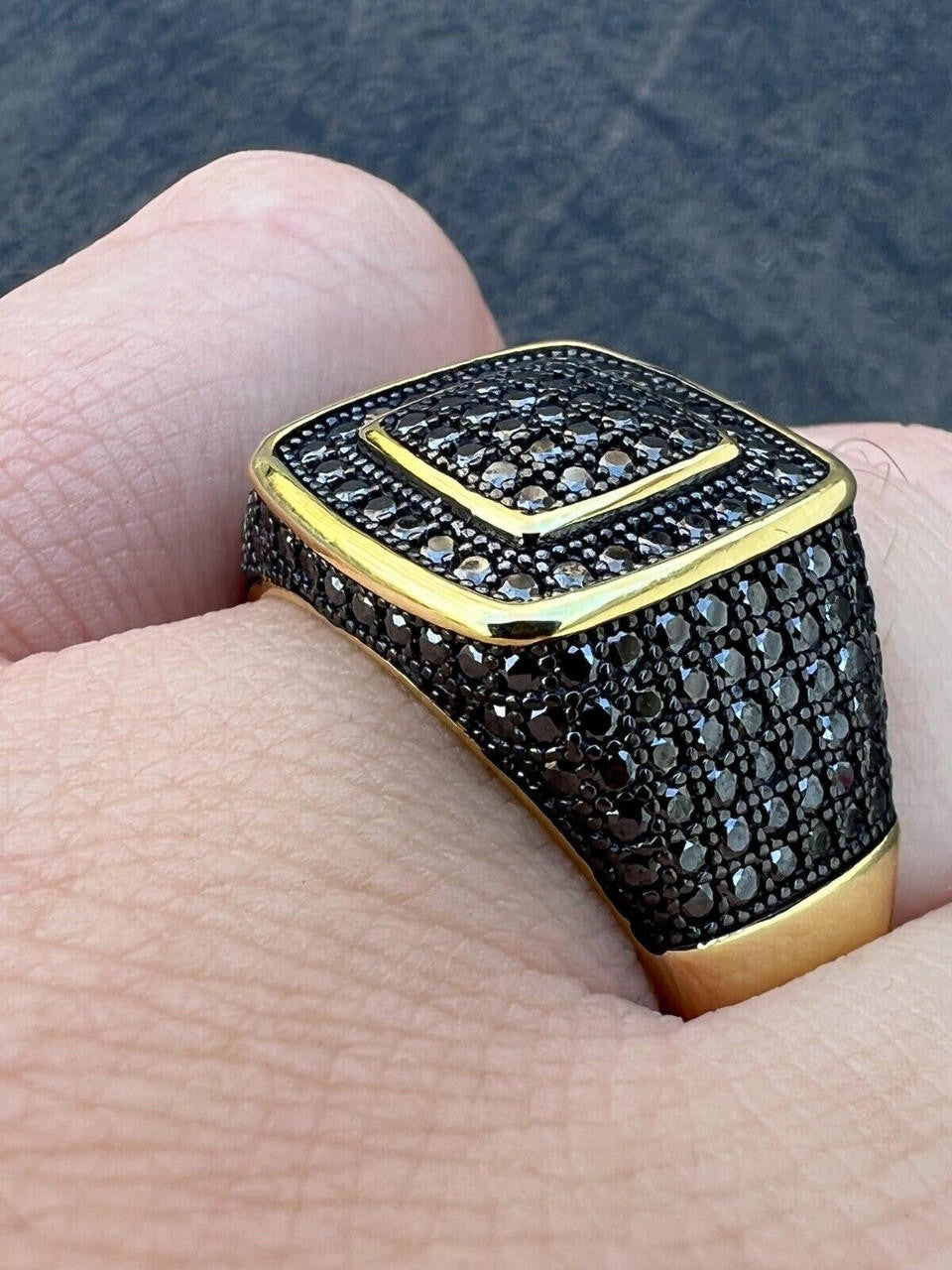 Anillo Signet Cuadrado